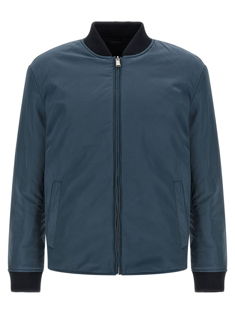 Hugo Boss Blue Polyester Bomber