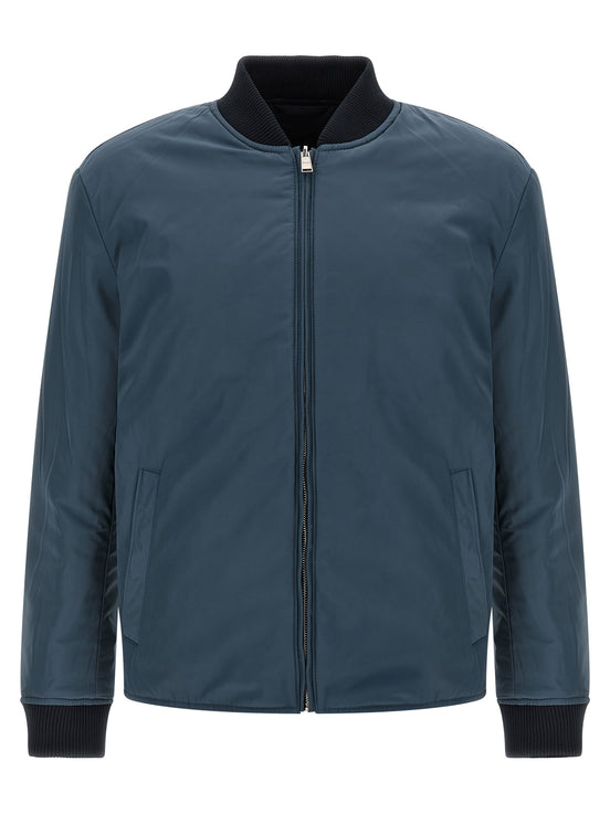 Hugo Boss Blue Polyester Bomber