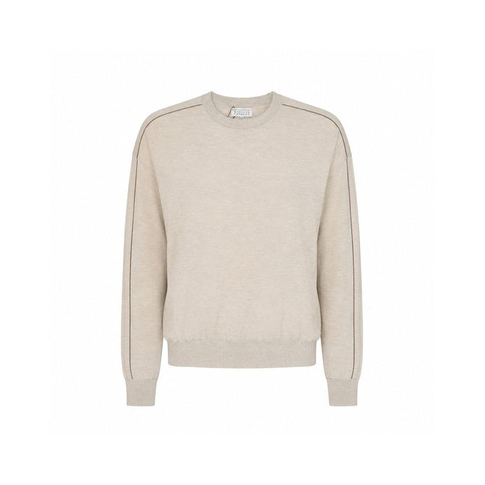 Brunello Cucinelli Beige Cashmere Sweatshirt