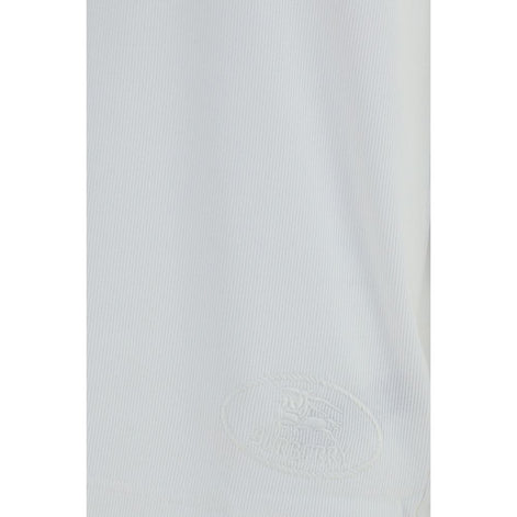 Burberry White Cotton Long Sleeve T-Shirt