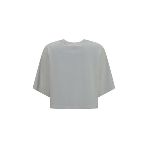 Burberry White Cotton T-Shirt