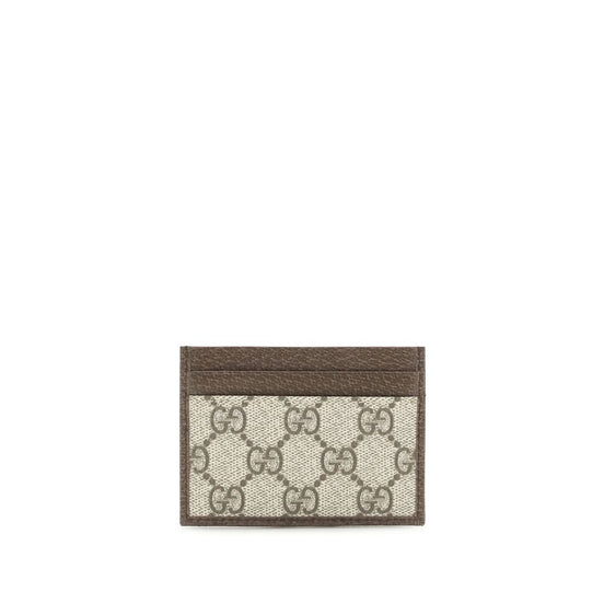 Gucci Brown Polyethylene Cardholder