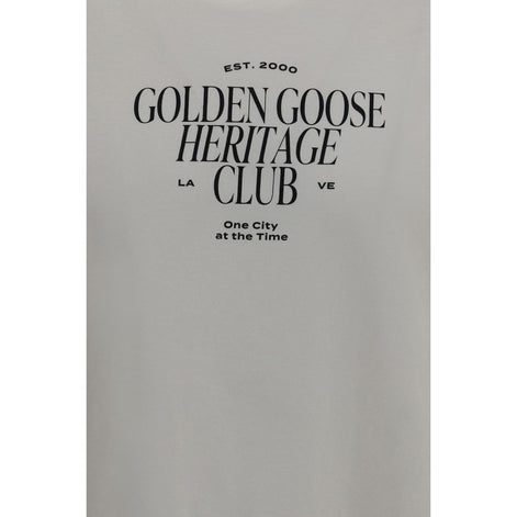Golden Goose White Cotton T-Shirt