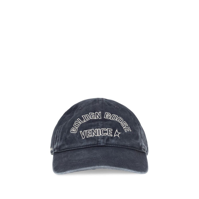 Golden Goose Blue Cotton Cap (Baseball Hat)