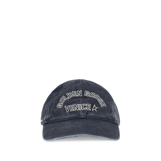 Golden Goose Blue Cotton Cap (Baseball Hat)