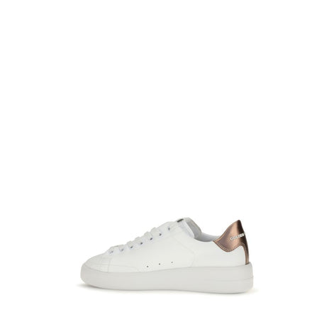 Golden Goose Pure Star White Leather Low Top Sneakers