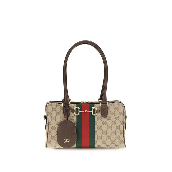 Gucci Beige Fabric Handbag