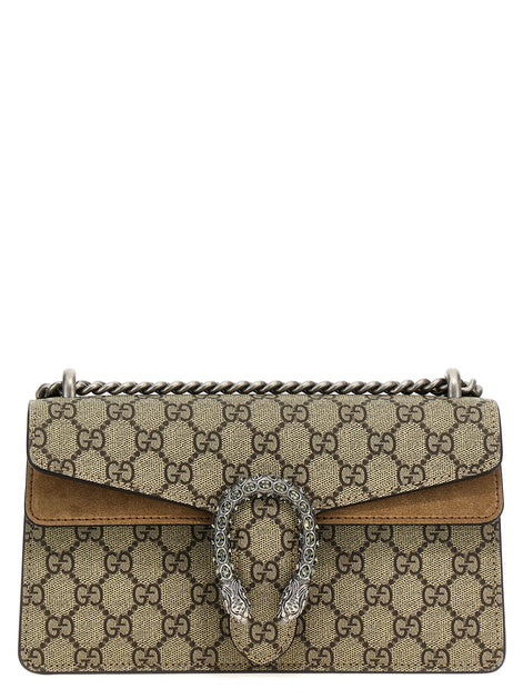 Gucci Beige Calfskin Shoulder Bag