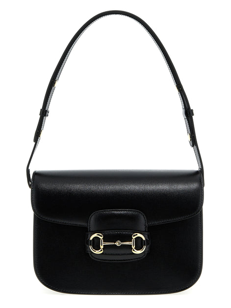 Gucci Black Leather Shoulder Bag