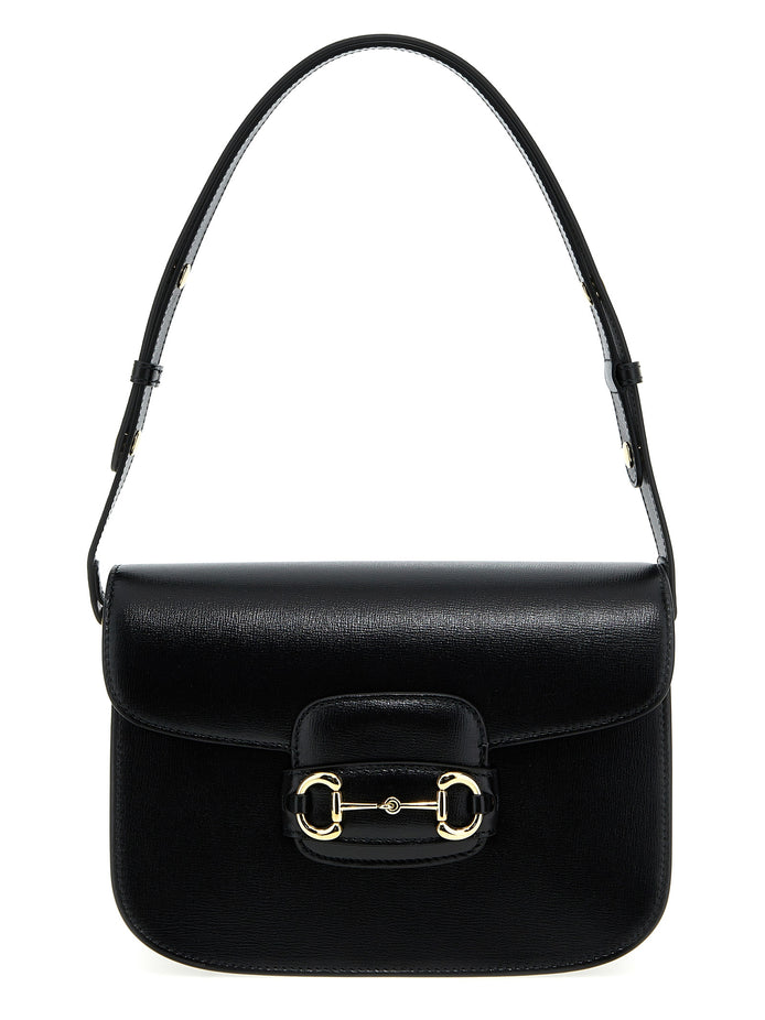 Gucci Black Leather Shoulder Bag