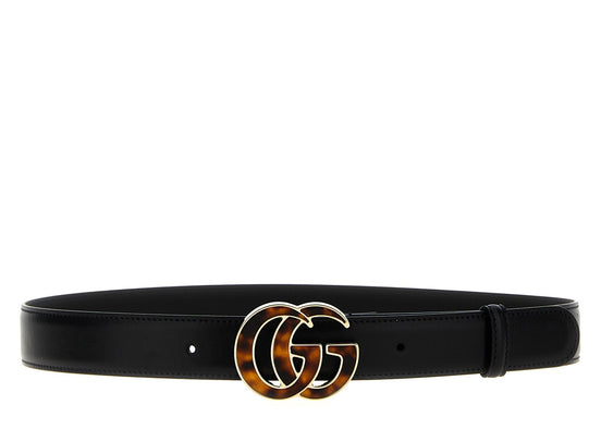 Gucci Black Calfskin Regular Belt