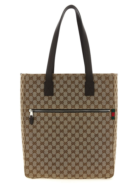 Gucci Brown Polyester Shoulder Bag