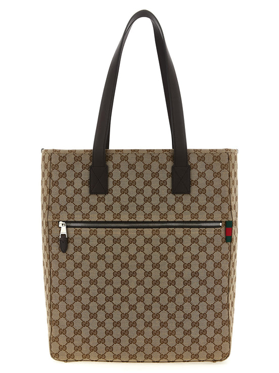 Gucci Brown Polyester Shoulder Bag