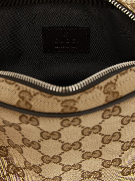 Gucci Beige Polyester Crossbody Bag