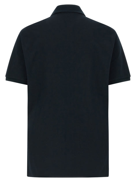 Gucci Blue Cotton Polo Shirt