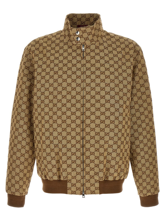 Gucci Beige Cotton Bomber