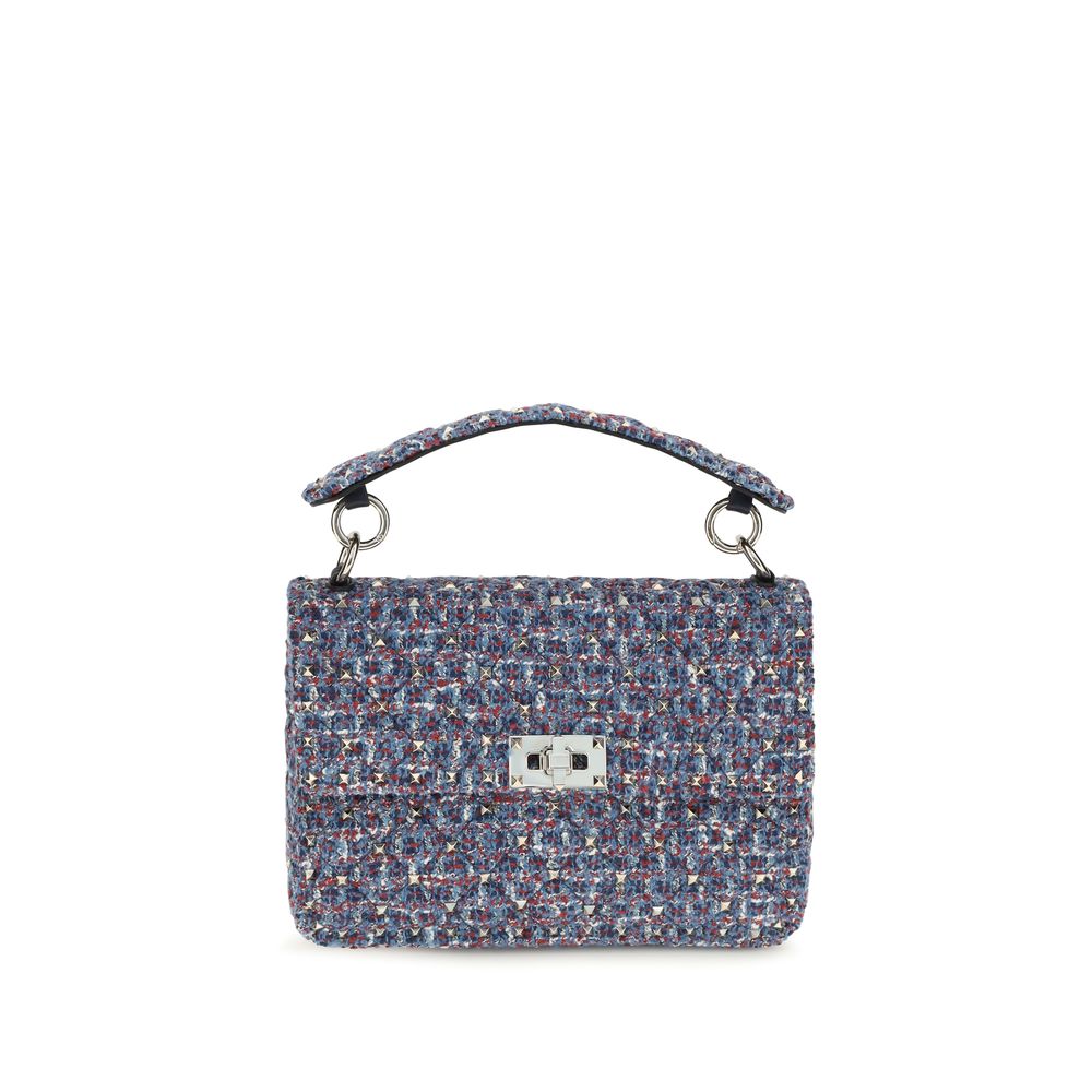 Valentino Garavani Blue Fabric Shoulder Bag