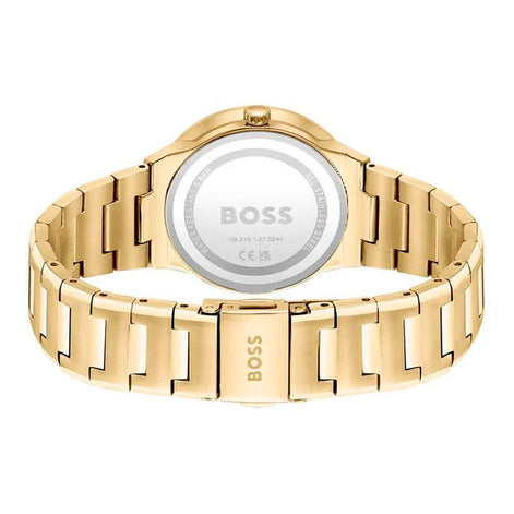 Hugo Boss Gold Stainless Steel Dress Watch