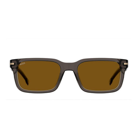 Hugo Boss Gray Acetate Sunglasses