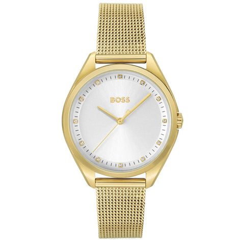 Hugo Boss Gold Stainless Steel Dress Watch