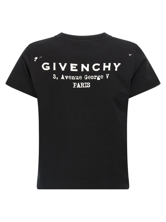 Givenchy Bicolor Cotton T-Shirt