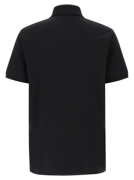 Gucci Black Cotton Polo Shirt