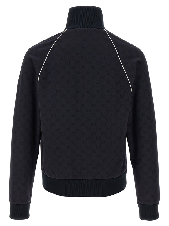 Gucci Blue Polyamide Sweatshirt