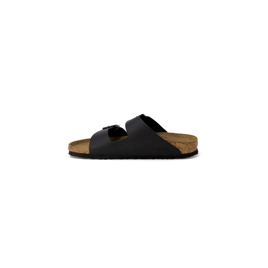 Birkenstock Black Synthetic Flat Sandals