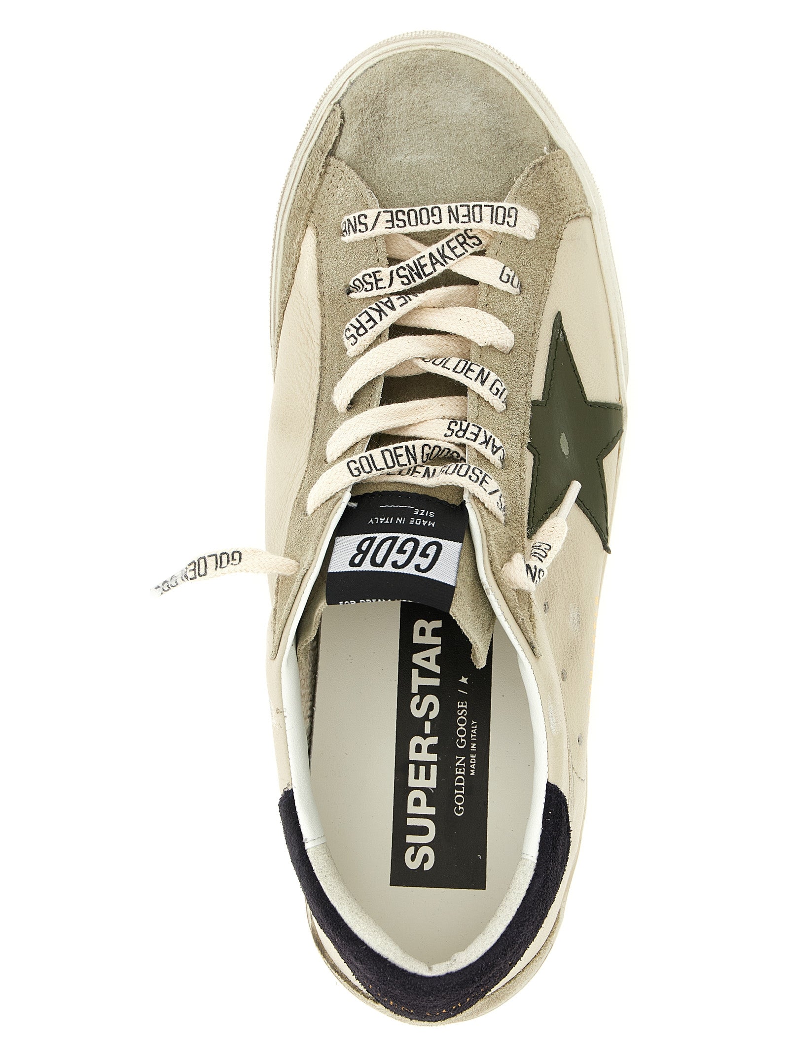 Golden Goose Super Star Multicolor Cowhide Low Top Sneakers