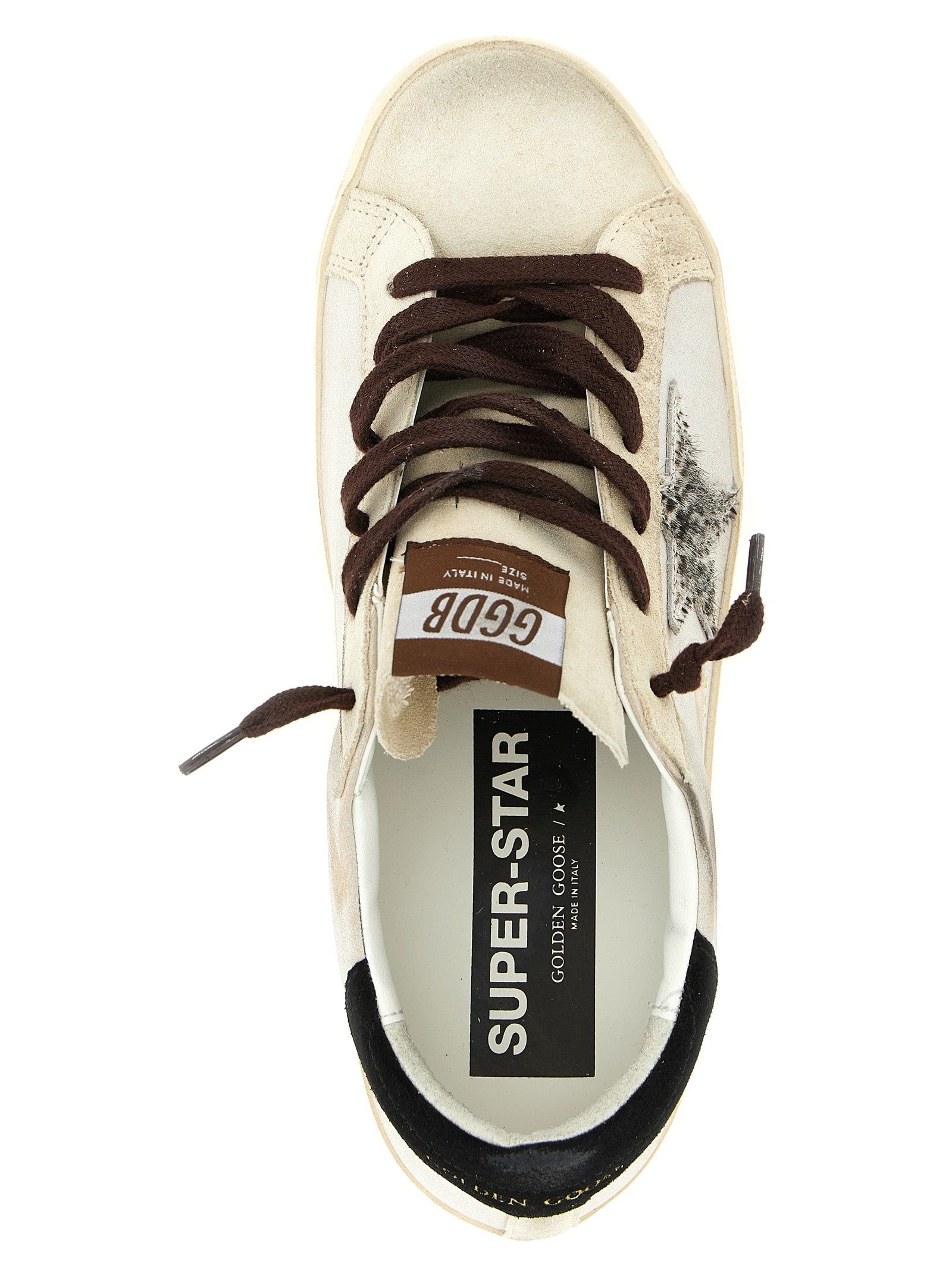Golden Goose Super Star Multicolor Cowhide Low Top Sneakers