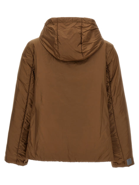 Max Mara Brown Polyester Shell Jacket