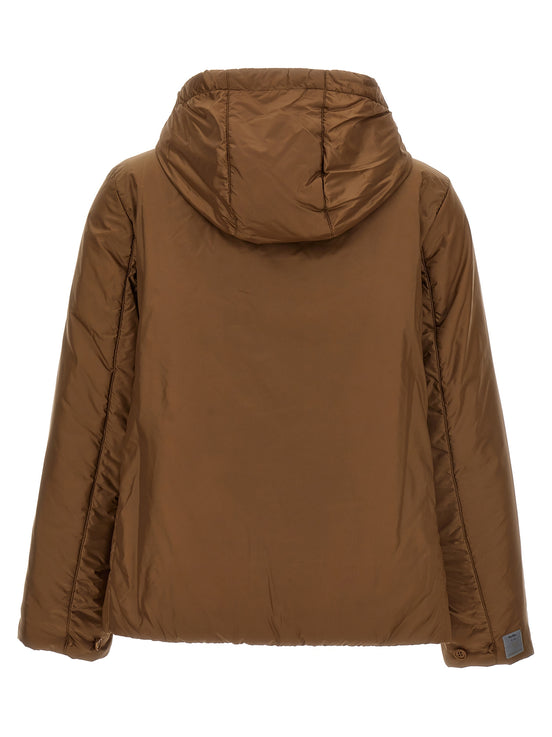Max Mara Brown Polyester Shell Jacket