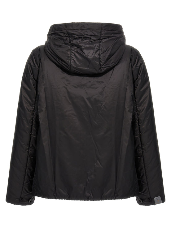 Max Mara Black Polyester Shell Jacket