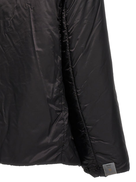 Max Mara Black Polyester Shell Jacket