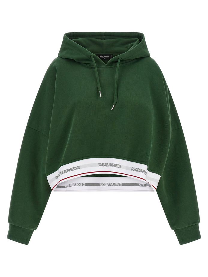 Dsquared² Bicolor Cotton Sweatshirt