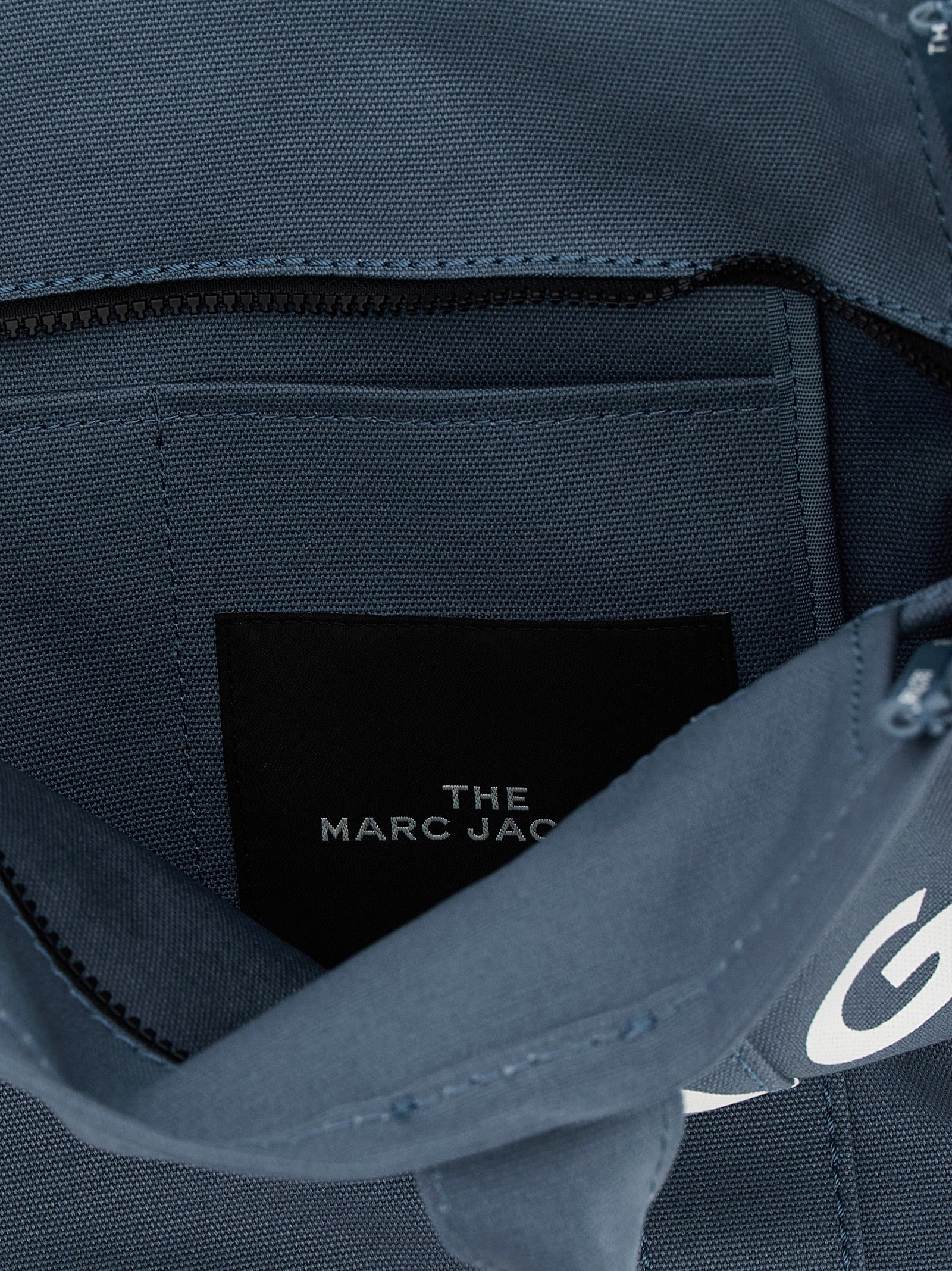 Marc Jacobs Blue Cotton Tote Bag