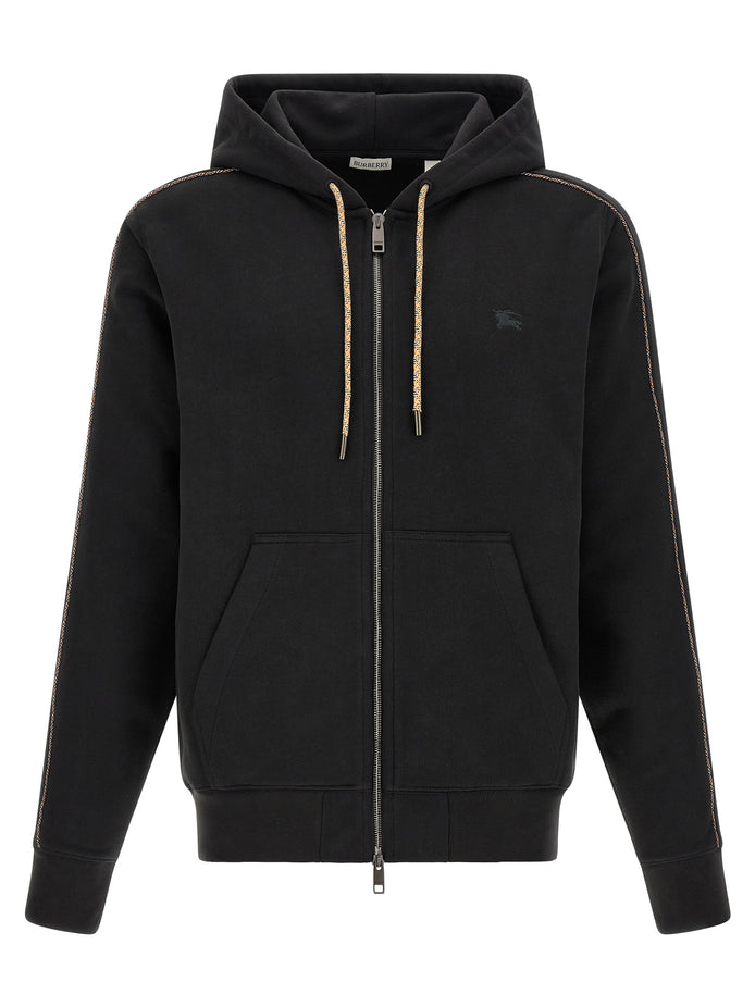 Burberry Black Cotton Sweatshirt