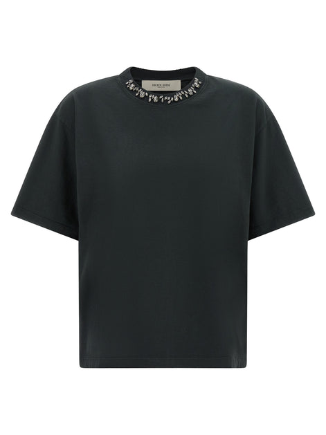 Golden Goose Black Cotton T-Shirt