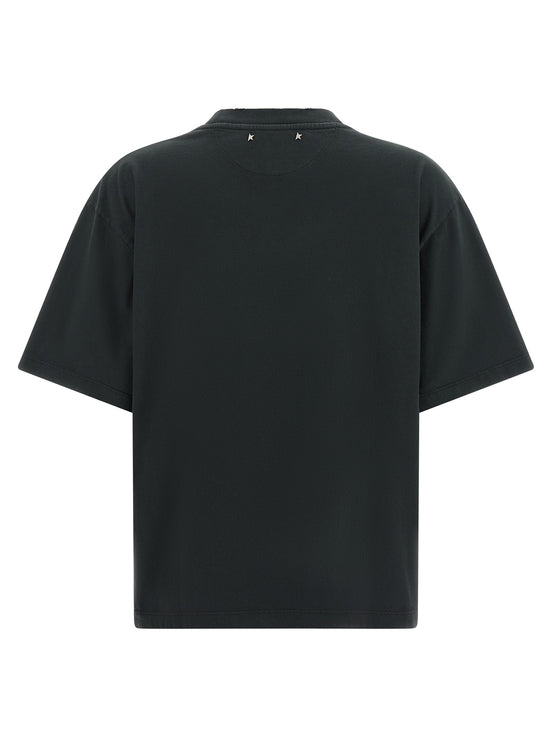 Golden Goose Black Cotton T-Shirt