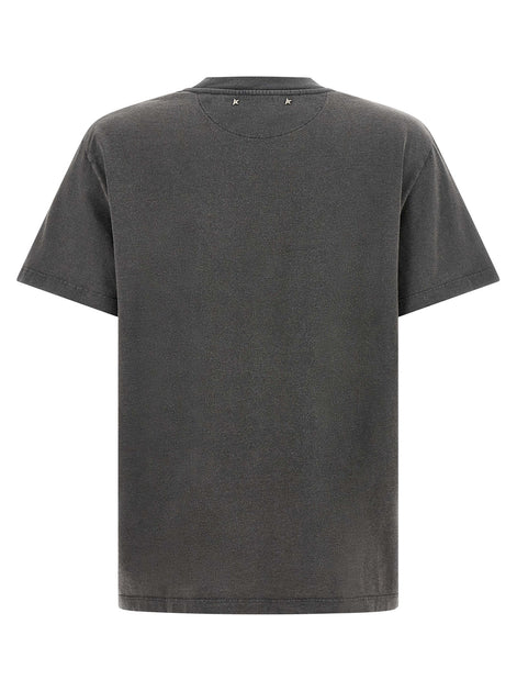 Golden Goose Gray Cotton T-Shirt