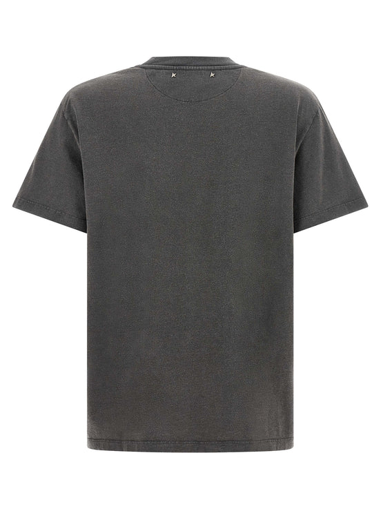 Golden Goose Gray Cotton T-Shirt