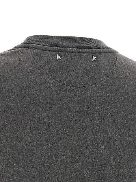Golden Goose Gray Cotton T-Shirt