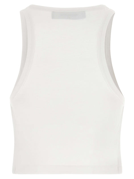 Dsquared² White Cotton Tank Tops