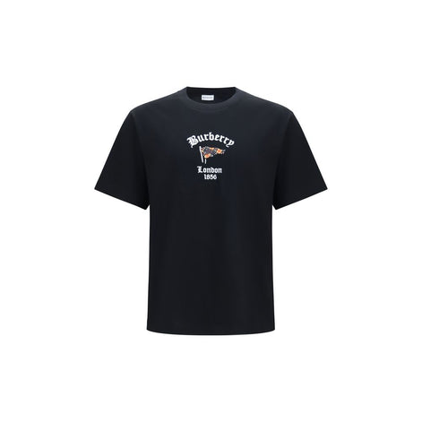 Burberry Black Cotton T-Shirt
