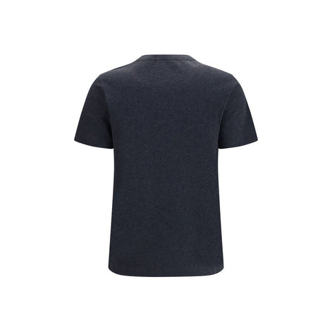 Brunello Cucinelli Gray Cotton T-Shirt