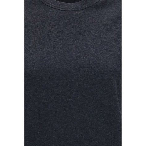 Brunello Cucinelli Gray Cotton T-Shirt
