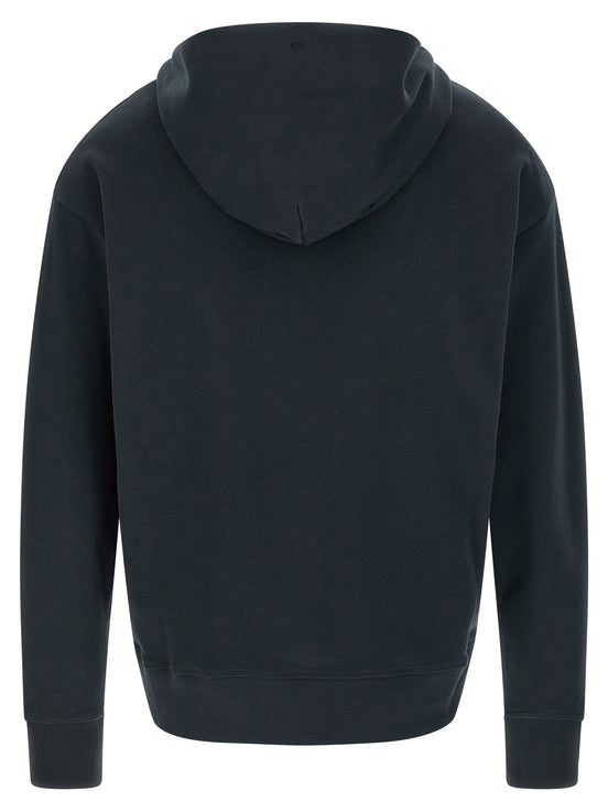 Moncler Grenoble Blue Cotton Sweatshirt