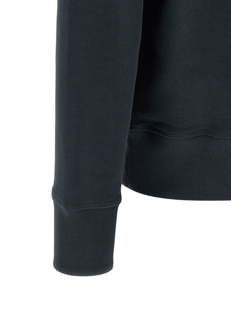 Moncler Grenoble Blue Cotton Sweatshirt