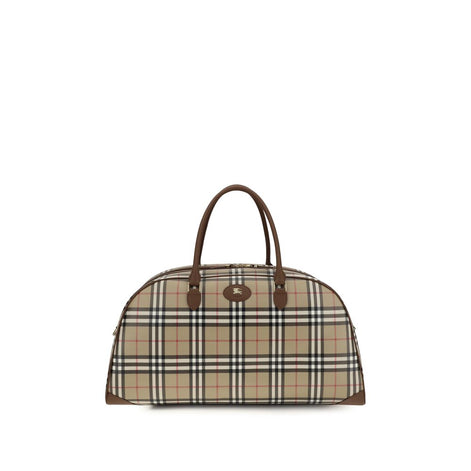 Burberry Beige Cotton Shoulder Bag