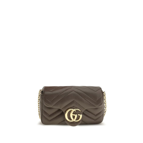 Gucci Brown Calf Leather Bos Taurus Handbag